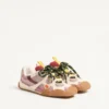 Amphibia Sneaker aus gummiertem Kalbsleder und Kalbsleder Amphibia Sneaker aus gummiertem Kalbsleder und Kalbsleder