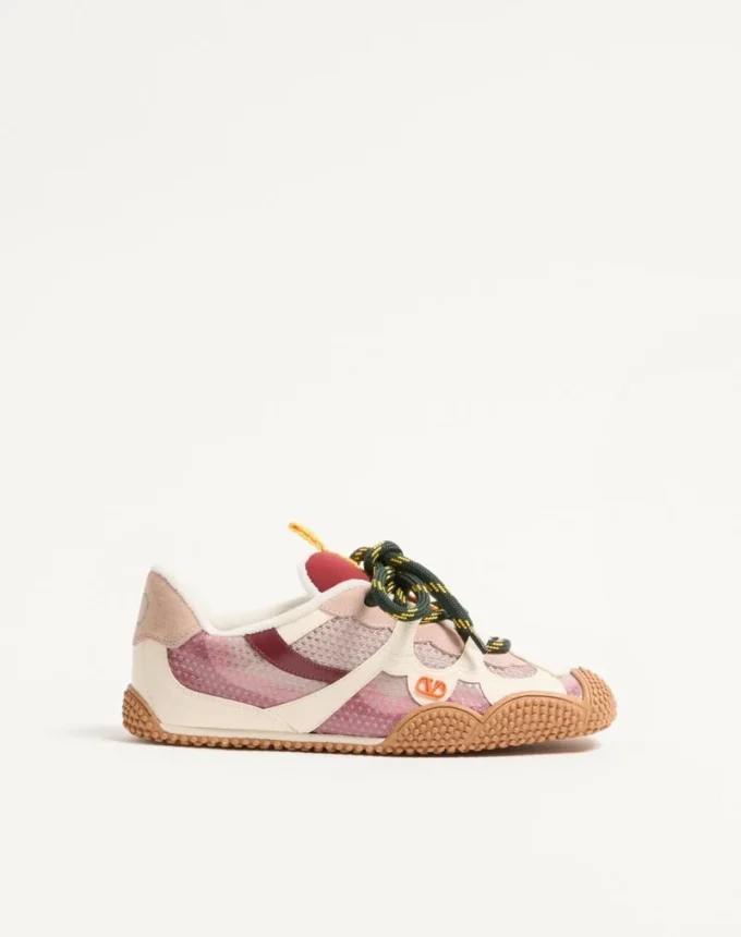 Amphibia Sneaker aus gummiertem Kalbsleder und Kalbsleder Amphibia Sneaker aus gummiertem Kalbsleder und Kalbsleder
