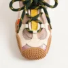 Amphibia Sneaker aus gummiertem Kalbsleder und Kalbsleder Amphibia Sneaker aus gummiertem Kalbsleder und Kalbsleder