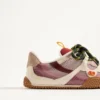 Amphibia Sneaker aus gummiertem Kalbsleder und Kalbsleder Amphibia Sneaker aus gummiertem Kalbsleder und Kalbsleder