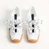 Amphibia Sneaker aus gummiertem Kalbsleder und Spaltleder Amphibia Sneaker aus gummiertem Kalbsleder und Spaltleder