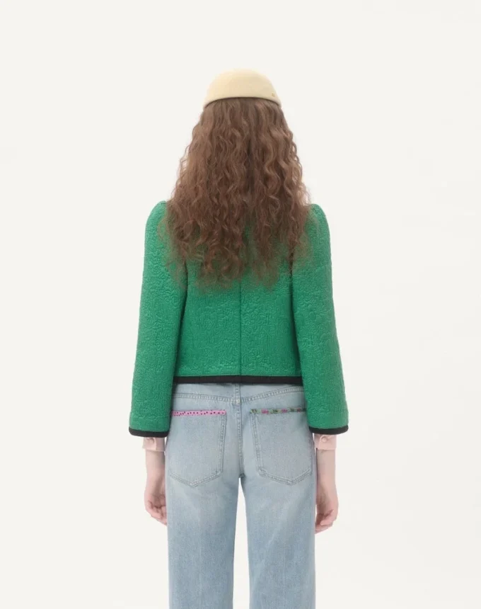 Apres L’Hiver Jacke mit Blumenmuster und Steppung Apres L’Hiver Jacke mit Blumenmuster und Steppung