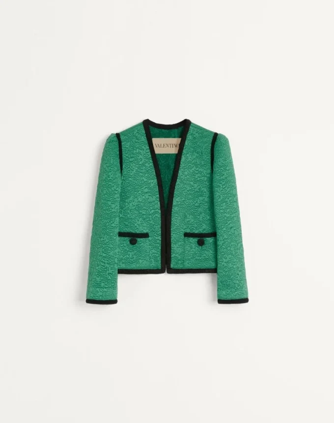 Apres L’Hiver Jacke mit Blumenmuster und Steppung Apres L’Hiver Jacke mit Blumenmuster und Steppung