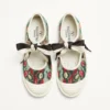 Ballerina Bay By Bay Sneaker aus Jacquard-Stoff mit Blumenstickerei Ballerina Bay By Bay Sneaker aus Jacquard-Stoff mit Blumenstickerei