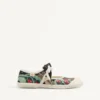 Ballerina Bay By Bay Sneaker aus Jacquard-Stoff mit Blumenstickerei Ballerina Bay By Bay Sneaker aus Jacquard-Stoff mit Blumenstickerei