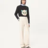Baumwoll-Canvas-Hose mit Umschlag Baumwoll-Canvas-Hose mit Umschlag