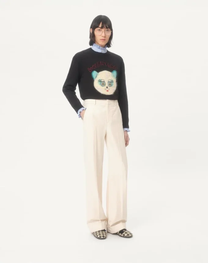 Baumwoll-Canvas-Hose mit Umschlag Baumwoll-Canvas-Hose mit Umschlag