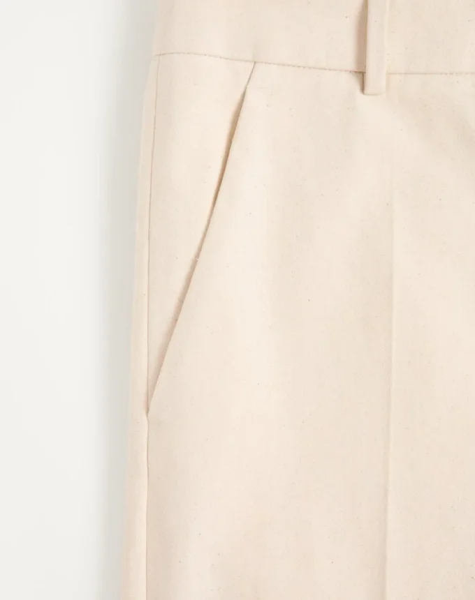 Baumwoll-Canvas-Hose mit Umschlag Baumwoll-Canvas-Hose mit Umschlag