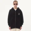 Baumwoll-Kapuzensweatshirt mit VG-Aufnäher Baumwoll-Kapuzensweatshirt mit VG-Aufnäher
