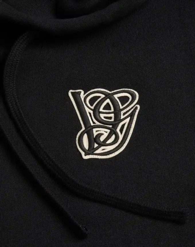 Baumwoll-Kapuzensweatshirt mit VG-Aufnäher Baumwoll-Kapuzensweatshirt mit VG-Aufnäher