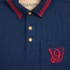 Baumwoll-Piqué-Poloshirt mit VG-Stickerei Baumwoll-Piqué-Poloshirt mit VG-Stickerei
