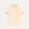 Baumwoll-Piqué-Poloshirt mit Vlogo-Patch Baumwoll-Piqué-Poloshirt mit Vlogo-Patch