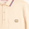 Baumwoll-Piqué-Poloshirt mit Vlogo-Patch Baumwoll-Piqué-Poloshirt mit Vlogo-Patch