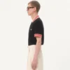 Baumwoll-Piqué-Poloshirt mit Vlogo-Patch Baumwoll-Piqué-Poloshirt mit Vlogo-Patch