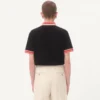 Baumwoll-Piqué-Poloshirt mit Vlogo-Patch Baumwoll-Piqué-Poloshirt mit Vlogo-Patch