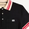 Baumwoll-Piqué-Poloshirt mit Vlogo-Patch Baumwoll-Piqué-Poloshirt mit Vlogo-Patch