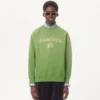 Baumwoll-Sweatshirt mit „Chez Valentino”-Print und Stickerei Baumwoll-Sweatshirt mit „Chez Valentino”-Print und Stickerei