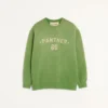 Baumwoll-Sweatshirt mit „Chez Valentino”-Print und Stickerei Baumwoll-Sweatshirt mit „Chez Valentino”-Print und Stickerei