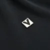 Baumwoll-Sweatshirt mit Rundhalsausschnitt und Chez Valentino-Aufnäher Baumwoll-Sweatshirt mit Rundhalsausschnitt und Chez Valentino-Aufnäher