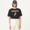 Baumwoll-T-Shirt mit Cherryfic-Print Baumwoll-T-Shirt mit Cherryfic-Print