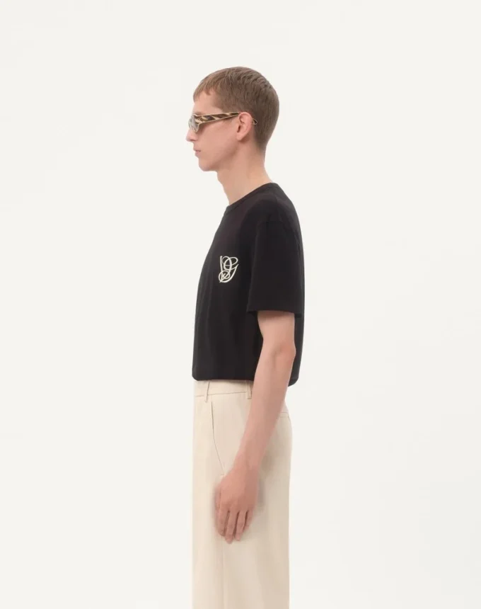 Baumwoll-T-Shirt mit VG-Aufnäher Baumwoll-T-Shirt mit VG-Aufnäher