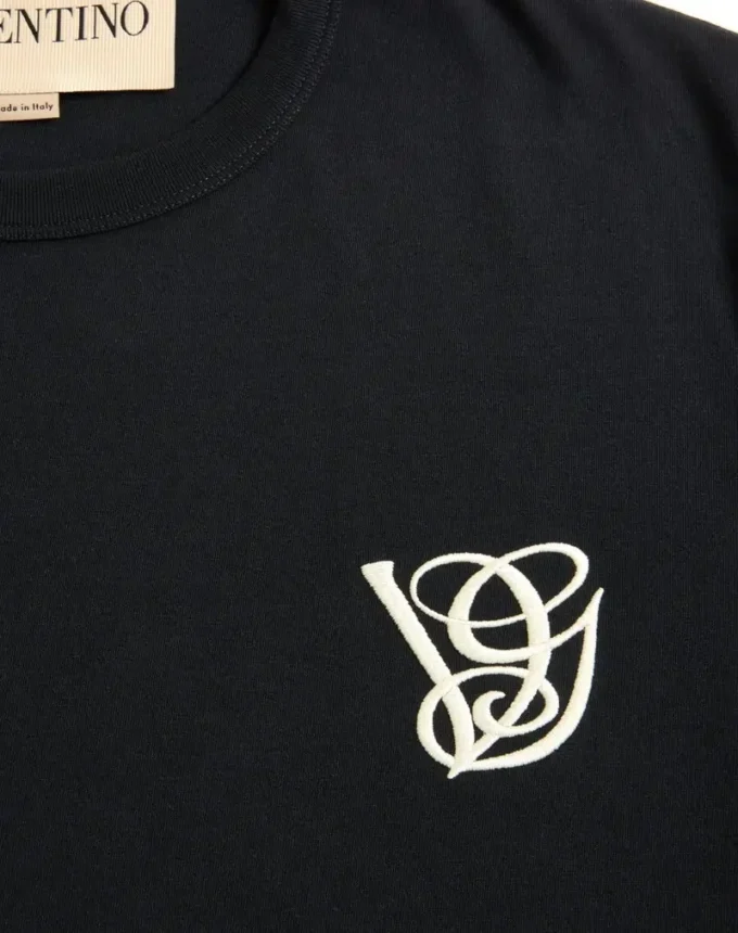 Baumwoll-T-Shirt mit VG-Aufnäher Baumwoll-T-Shirt mit VG-Aufnäher