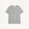 Baumwoll-T-Shirt mit Vlogo-Patch Baumwoll-T-Shirt mit Vlogo-Patch