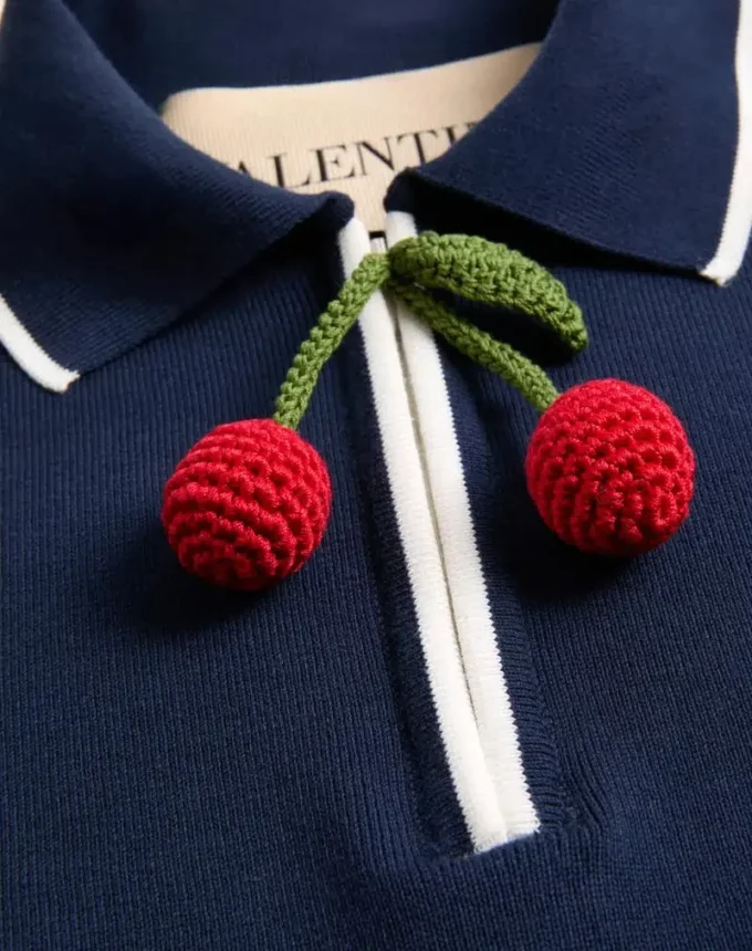 Baumwolltop mit Kirschmotiv Baumwolltop mit Kirschmotiv