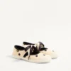 Bay By Bay Ballerina-Sneaker aus Moiré-Plus-de-Pois-Stoff Bay By Bay Ballerina-Sneaker aus Moiré-Plus-de-Pois-Stoff