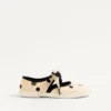 Bay By Bay Ballerina-Sneaker aus Moiré-Plus-de-Pois-Stoff Bay By Bay Ballerina-Sneaker aus Moiré-Plus-de-Pois-Stoff
