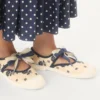 Bay By Bay Ballerina-Sneaker aus Papier mit Blumenmuster Bay By Bay Ballerina-Sneaker aus Papier mit Blumenmuster