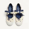 Bay By Bay Ballerina-Sneaker aus Papier mit Blumenmuster Bay By Bay Ballerina-Sneaker aus Papier mit Blumenmuster