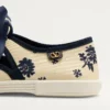 Bay By Bay Ballerina-Sneaker aus Papier mit Blumenmuster Bay By Bay Ballerina-Sneaker aus Papier mit Blumenmuster