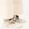 Bay By Bay Ballerina-Sneaker aus Stoff mit Le Chat De La Maison-Print