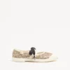 Bay By Bay Ballerina Sneakers aus Glitzerstoff