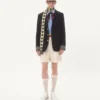 Bermudashorts aus Baumwoll-Canvas mit Umschlag Bermudashorts aus Baumwoll-Canvas mit Umschlag
