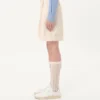 Bermudashorts aus Baumwoll-Canvas mit Umschlag Bermudashorts aus Baumwoll-Canvas mit Umschlag