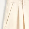 Bermudashorts aus Baumwoll-Canvas mit Umschlag Bermudashorts aus Baumwoll-Canvas mit Umschlag