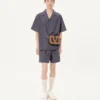 Bermudashorts aus Baumwollpopeline mit Cherryfic-Print Bermudashorts aus Baumwollpopeline mit Cherryfic-Print