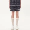 Bermudashorts aus Seidentwill mit durchgehendem Opticool-Print Bermudashorts aus Seidentwill mit durchgehendem Opticool-Print