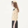 Bestickte Baumwollstrickjacke Bestickte Baumwollstrickjacke