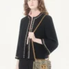 Bestickte Canestrello-Tweedjacke Bestickte Canestrello-Tweedjacke