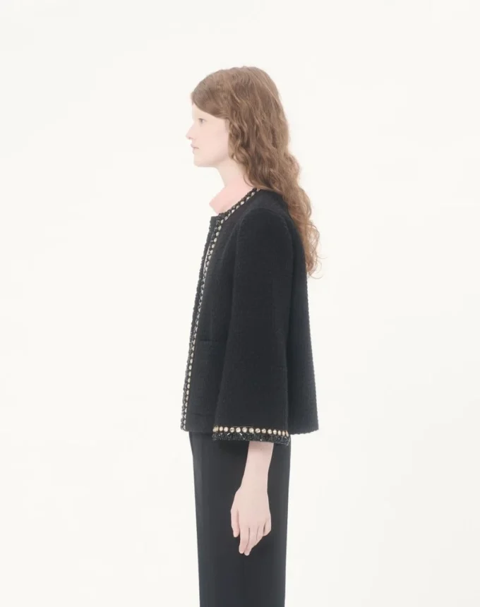 Bestickte Canestrello-Tweedjacke Bestickte Canestrello-Tweedjacke