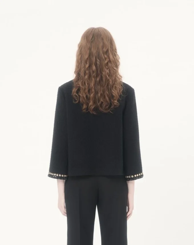 Bestickte Canestrello-Tweedjacke Bestickte Canestrello-Tweedjacke