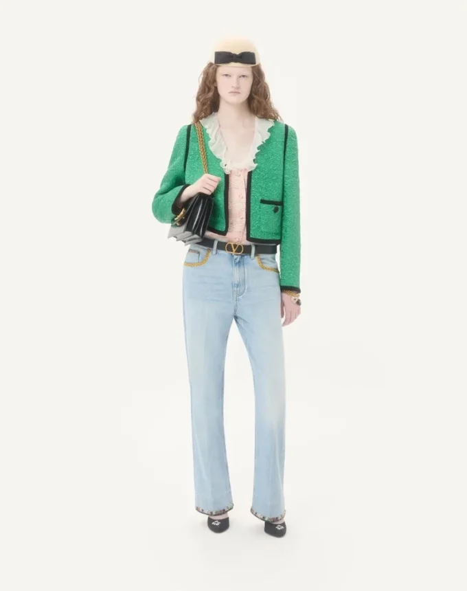 Bestickte Jeanshose Bestickte Jeanshose