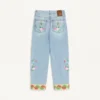 Bestickte Jeanshose Bestickte Jeanshose
