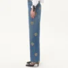 Bestickte Jeanshose Bestickte Jeanshose