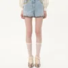 Bestickte Jeansshorts Bestickte Jeansshorts