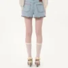 Bestickte Jeansshorts Bestickte Jeansshorts