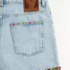 Bestickte Jeansshorts Bestickte Jeansshorts